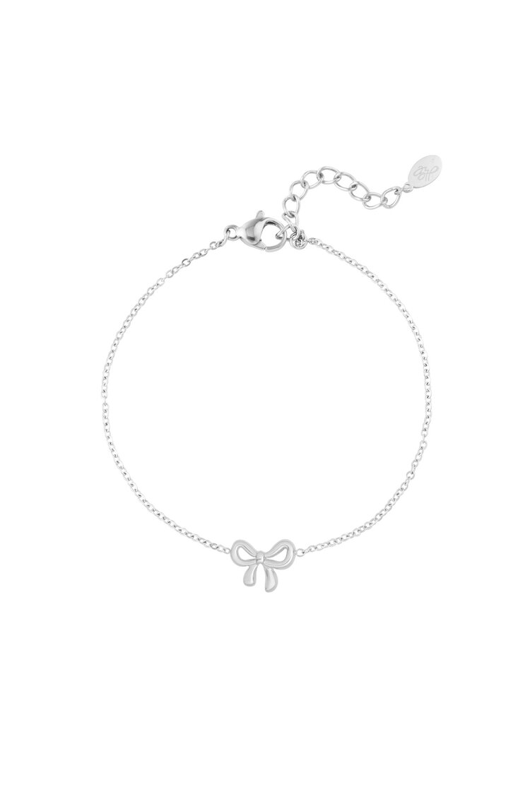 Bow Armband Zilver