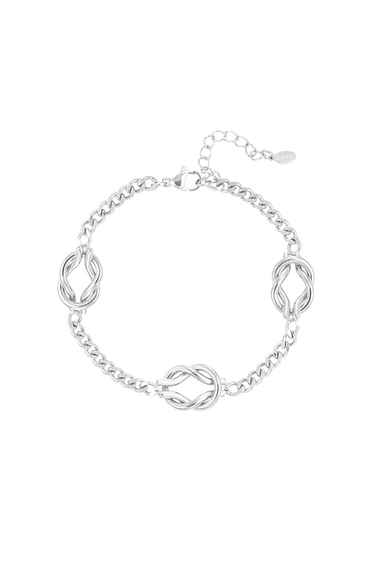 Knot Armband Zilver