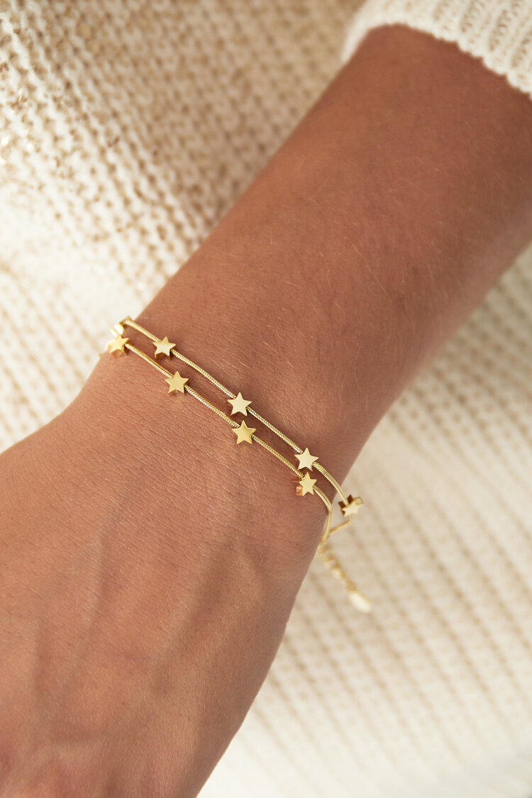 Catch The Stars Armband Zilver