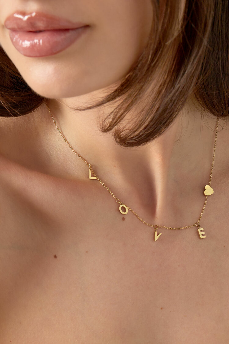 Love Ketting Goud