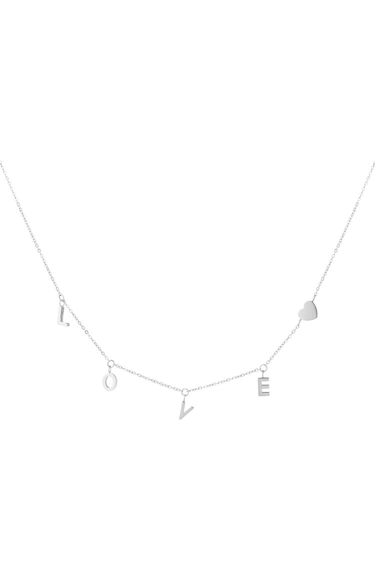 Love Ketting Zilver