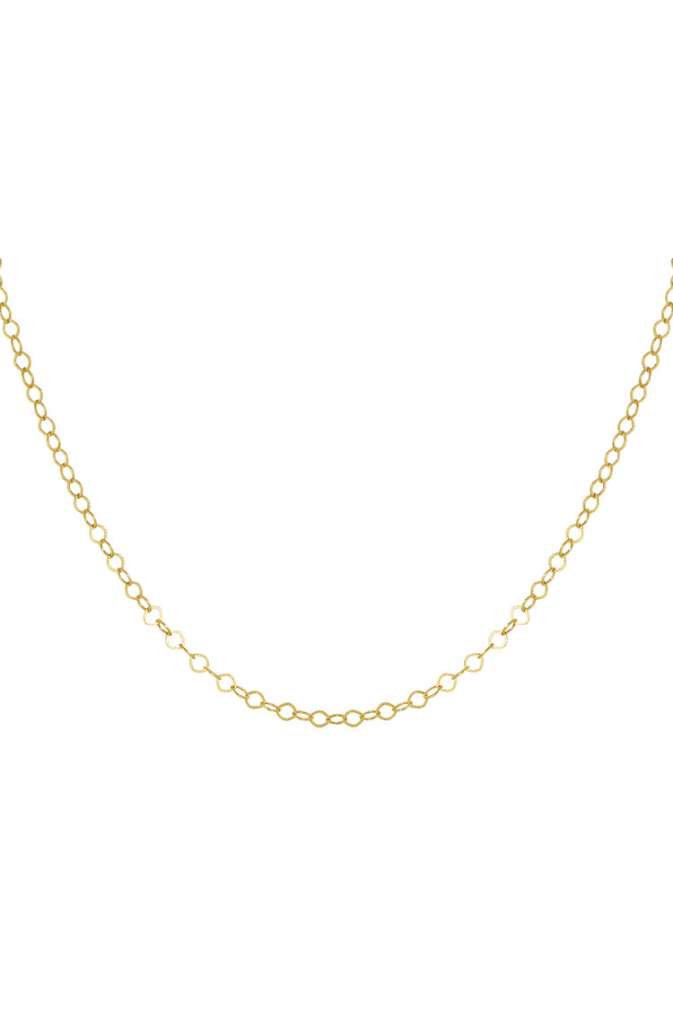 Basic Chain Ketting Goud