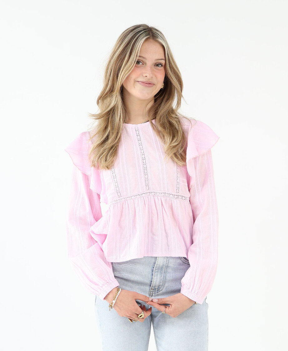 Monaco Blouse Babypink