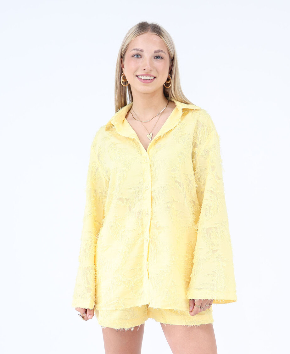 Capri Blouse Butter Yellow