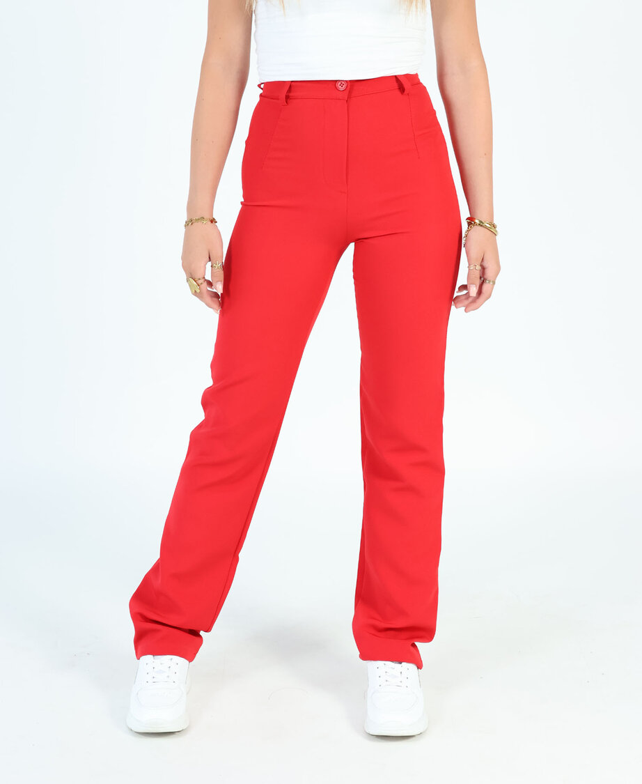 Sanne Pants Red