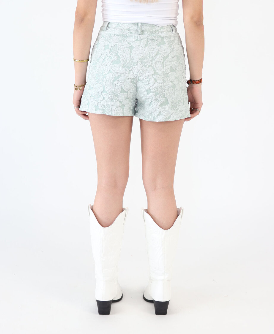 Jacquard Short Mint