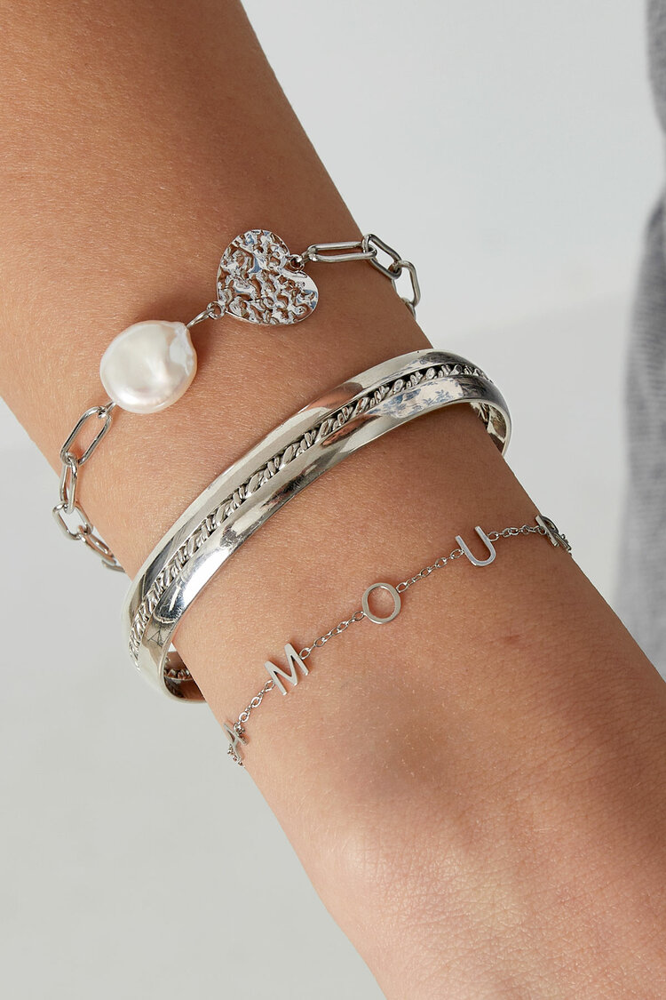 Amour Armband Zilver