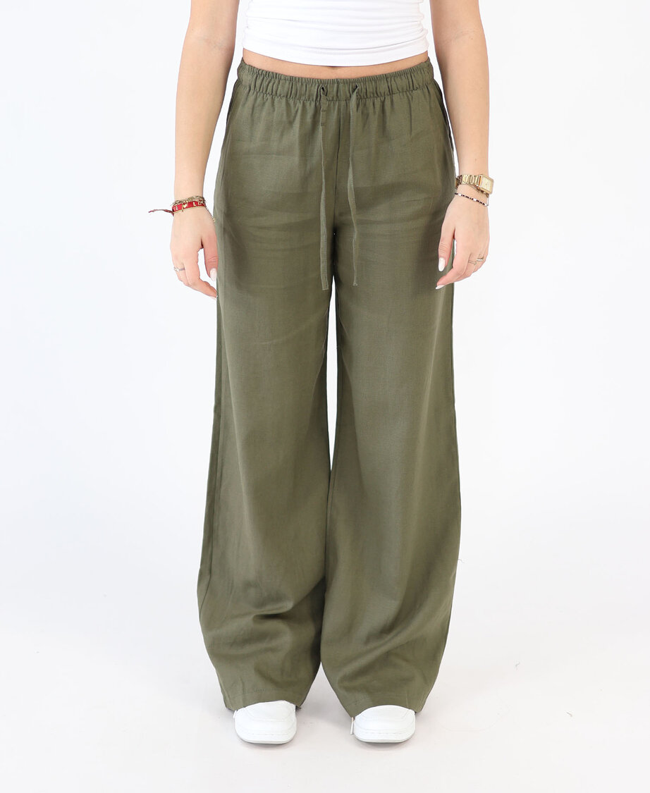 Linnen Pants Khaki (REGULAR)