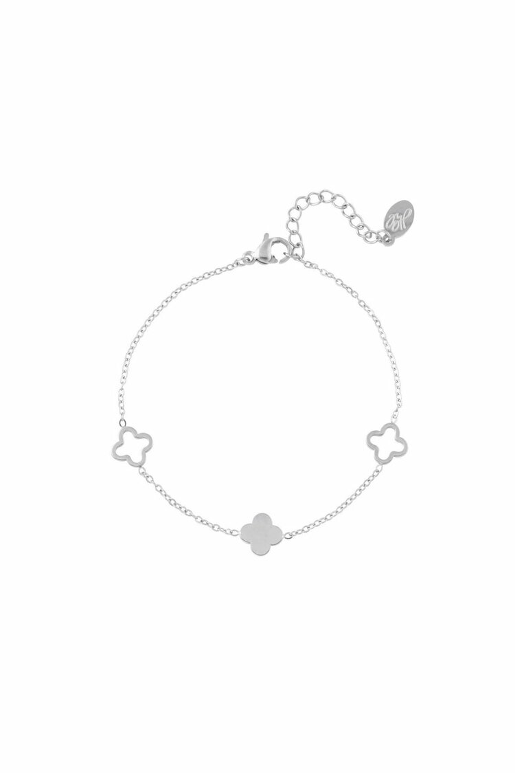 Clover Armband Zilver