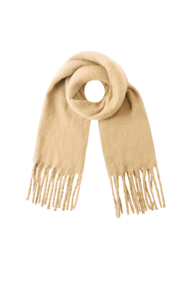 Wintersjaal Beige