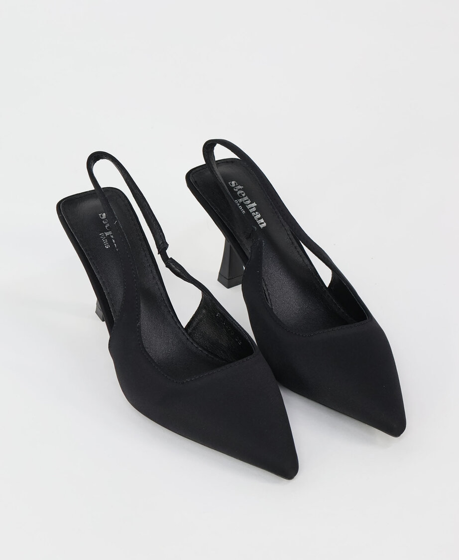 Slingback Hakken Black