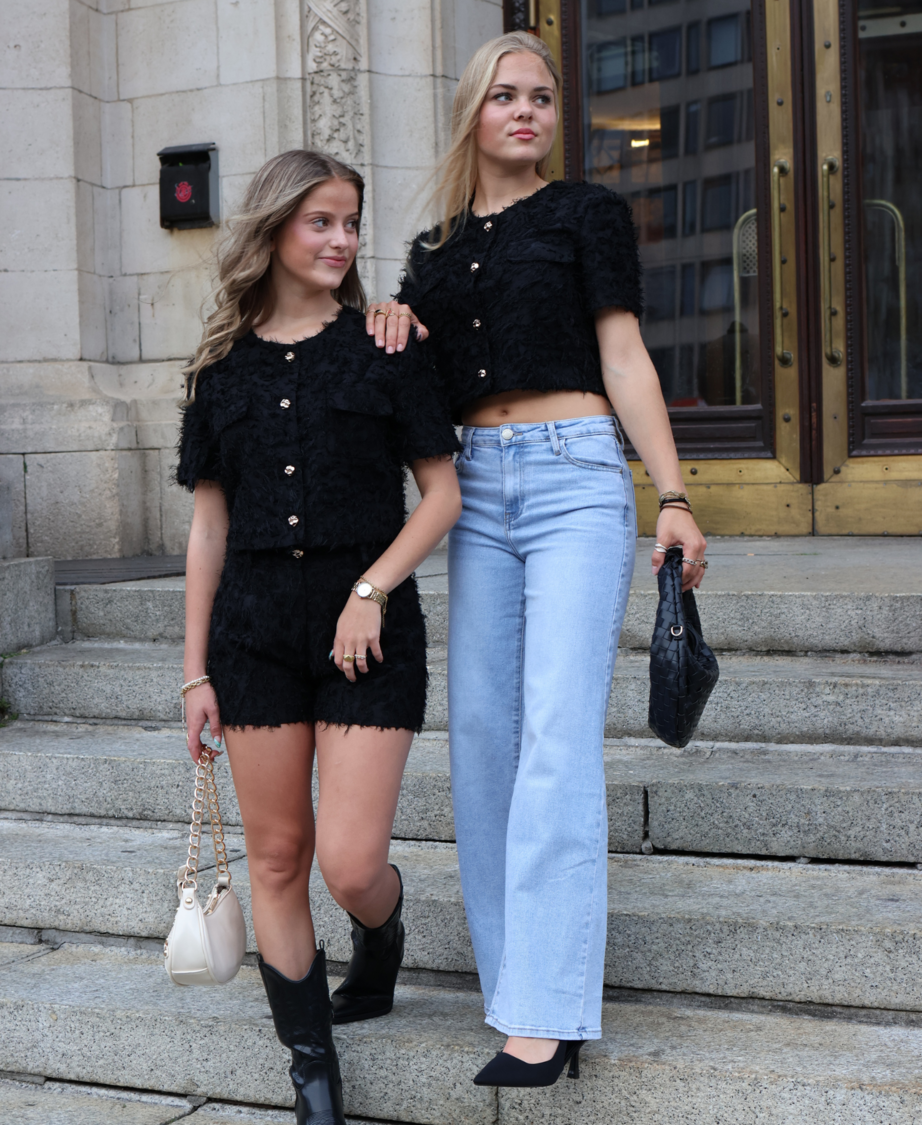 Slingback Hakken Black