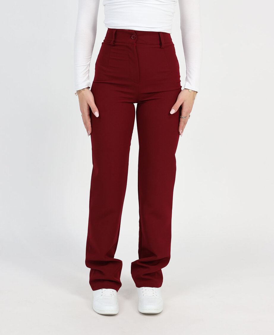 Sanne Pants Burgundy