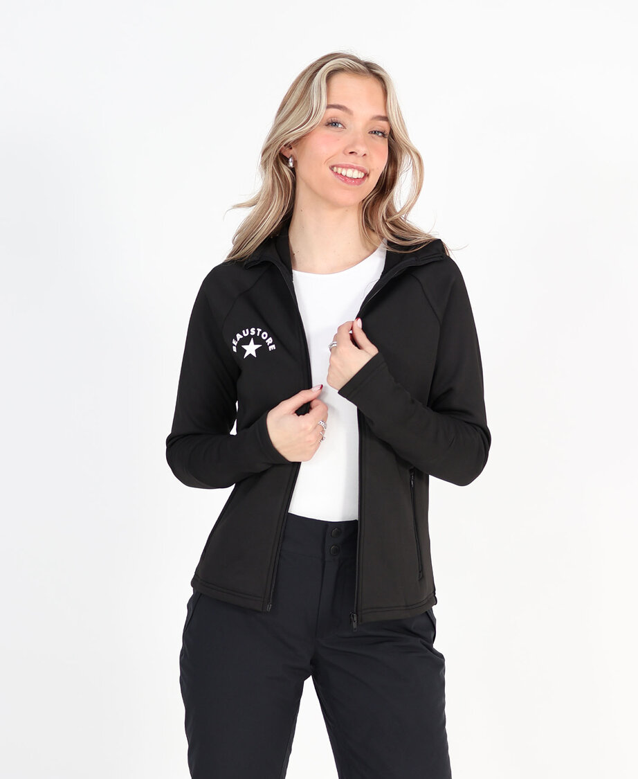 BeauStore Zip Hood Black 