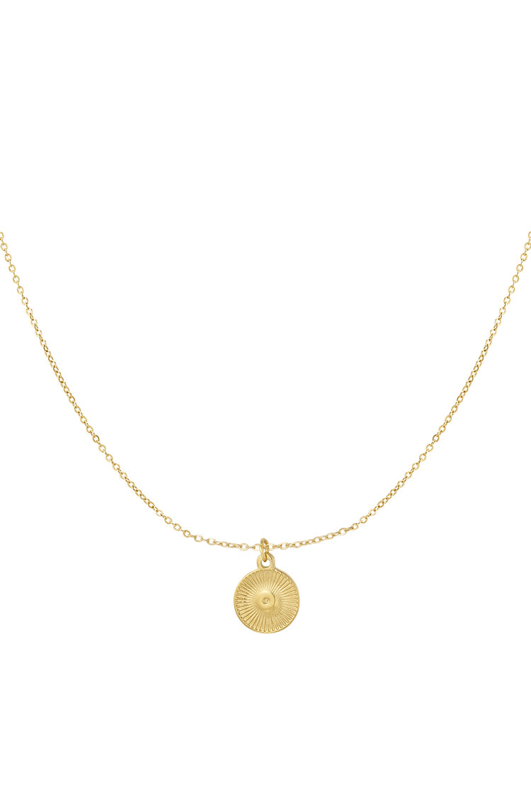 Coin Ketting Goud