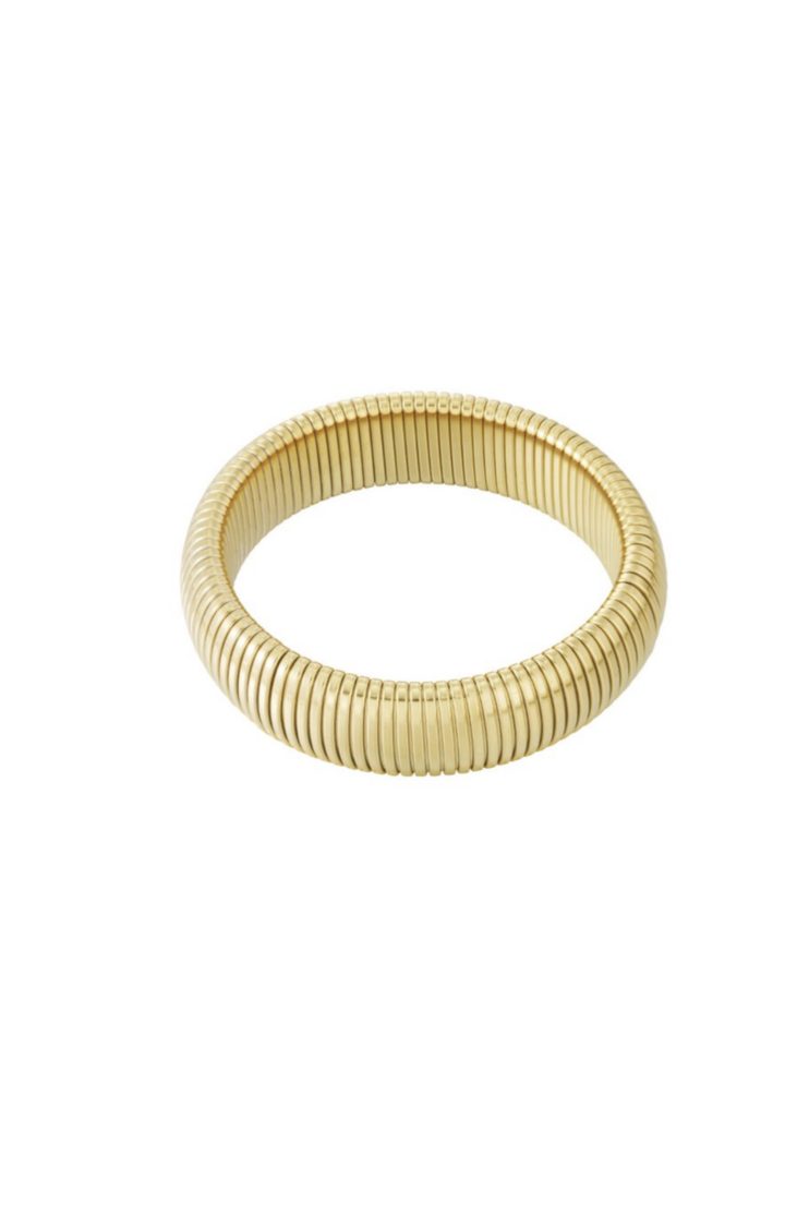 Stretch Bangle Armband Goud