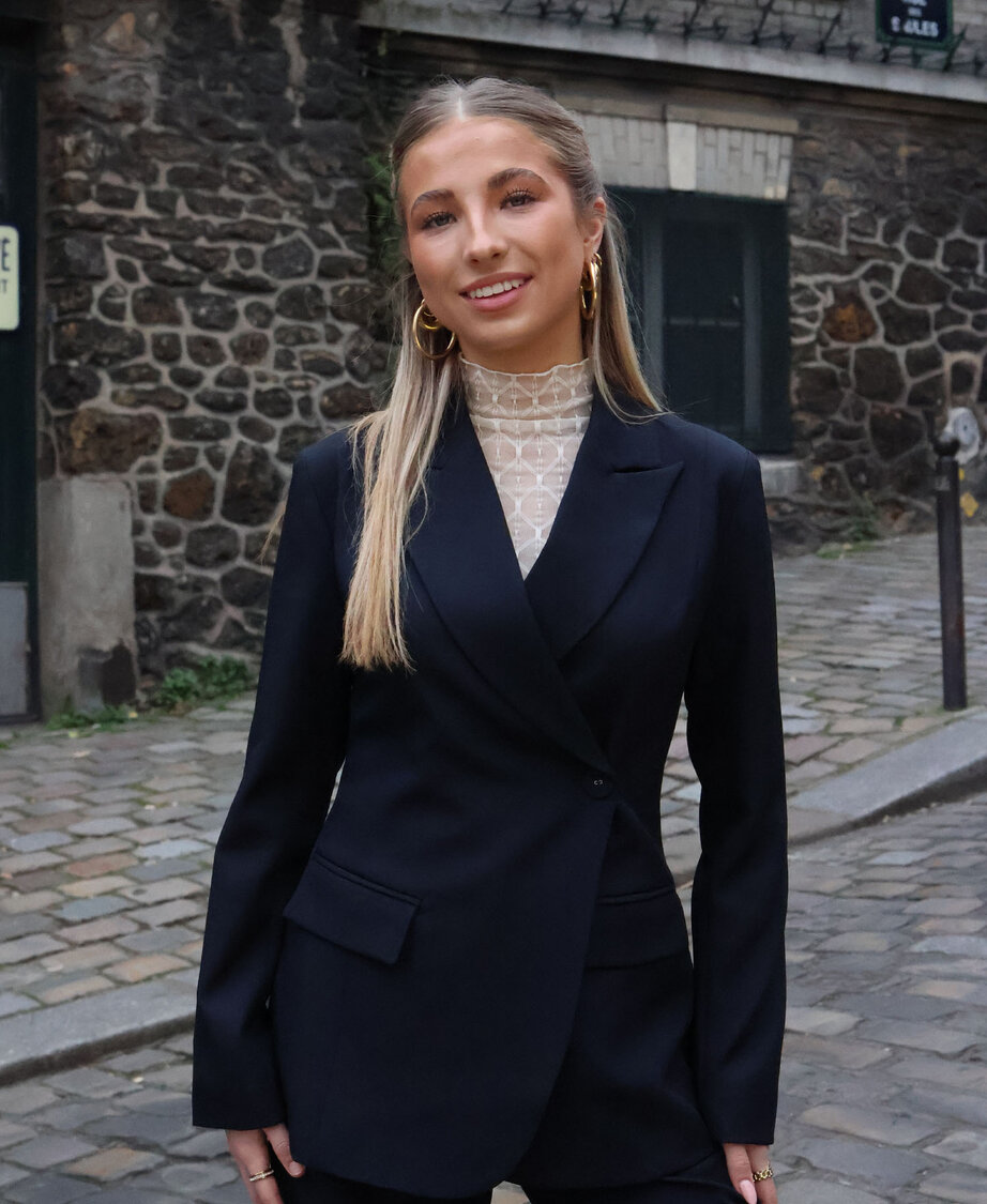 Tailored Blazer Navy Blue