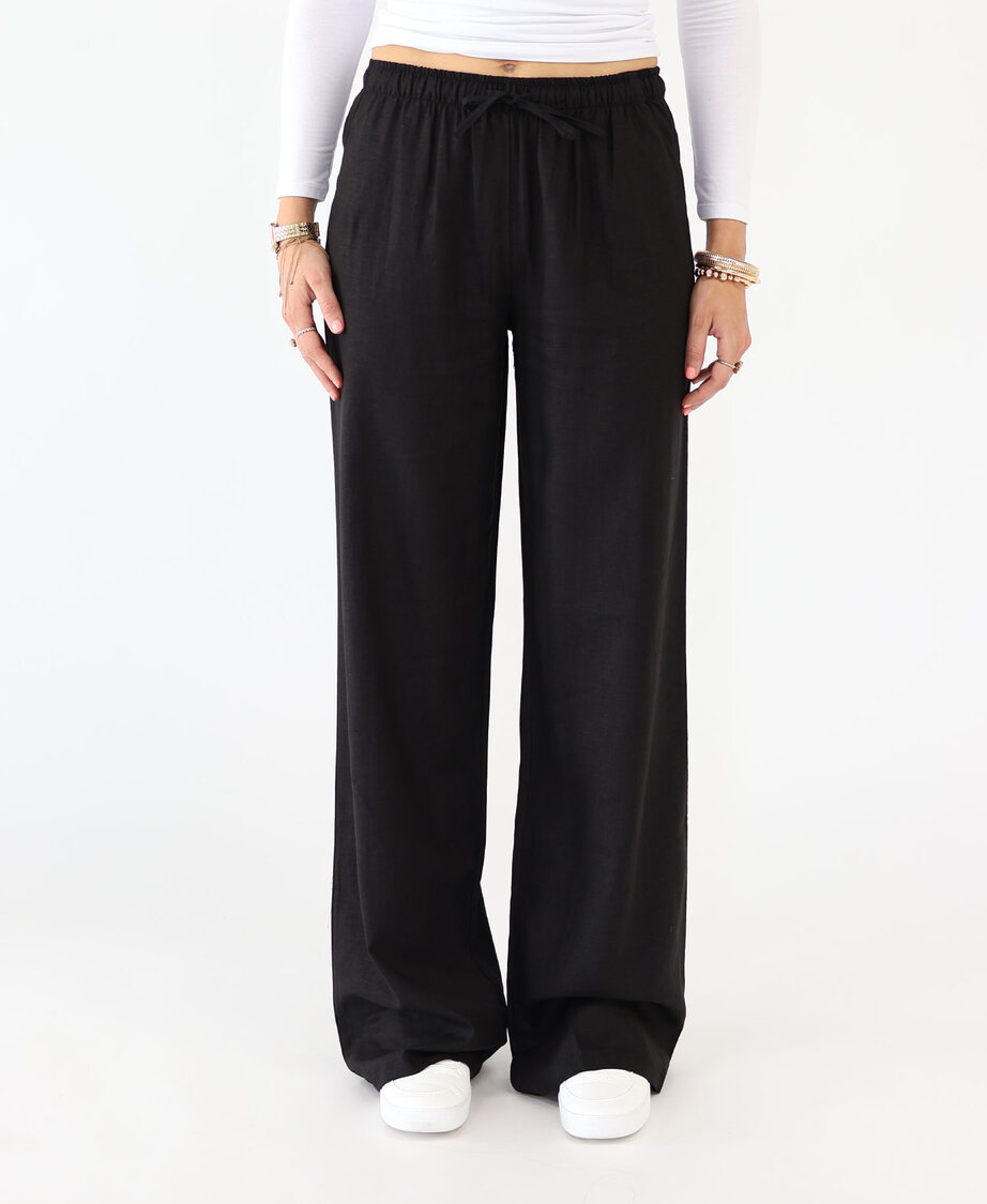 Linnen Pants Black (TALL)