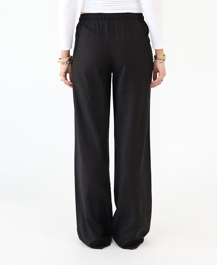Linnen Pants Black (TALL)