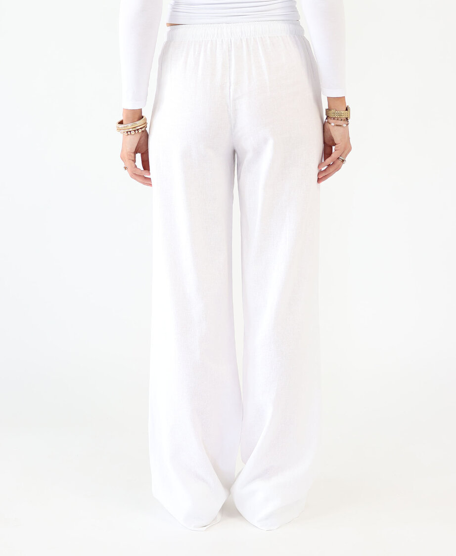 Linnen Pants White (TALL)