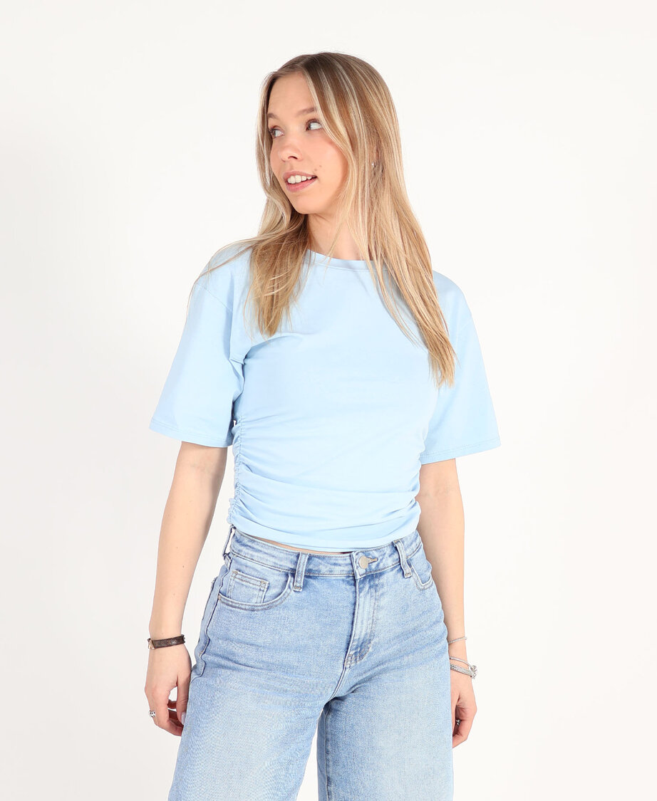 Shaped Tee Lightblue