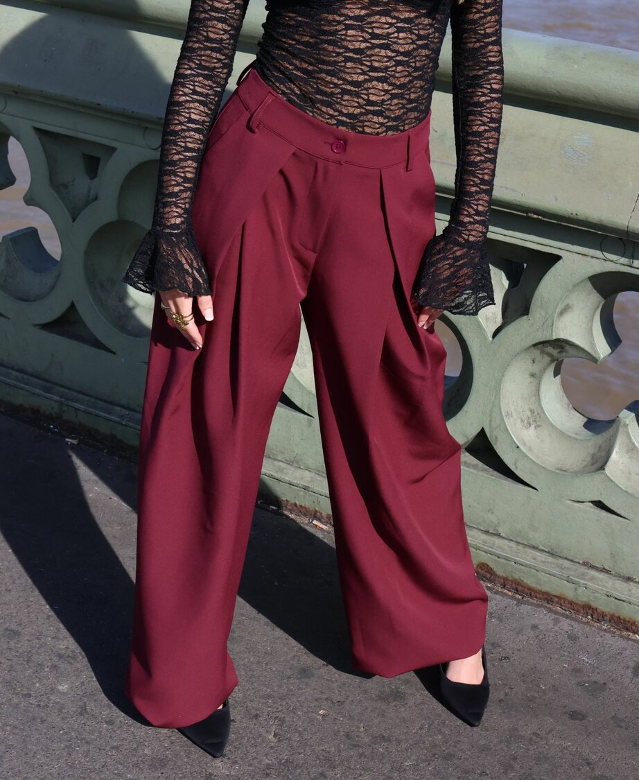 Barrel Pantalon Berry (TALL)