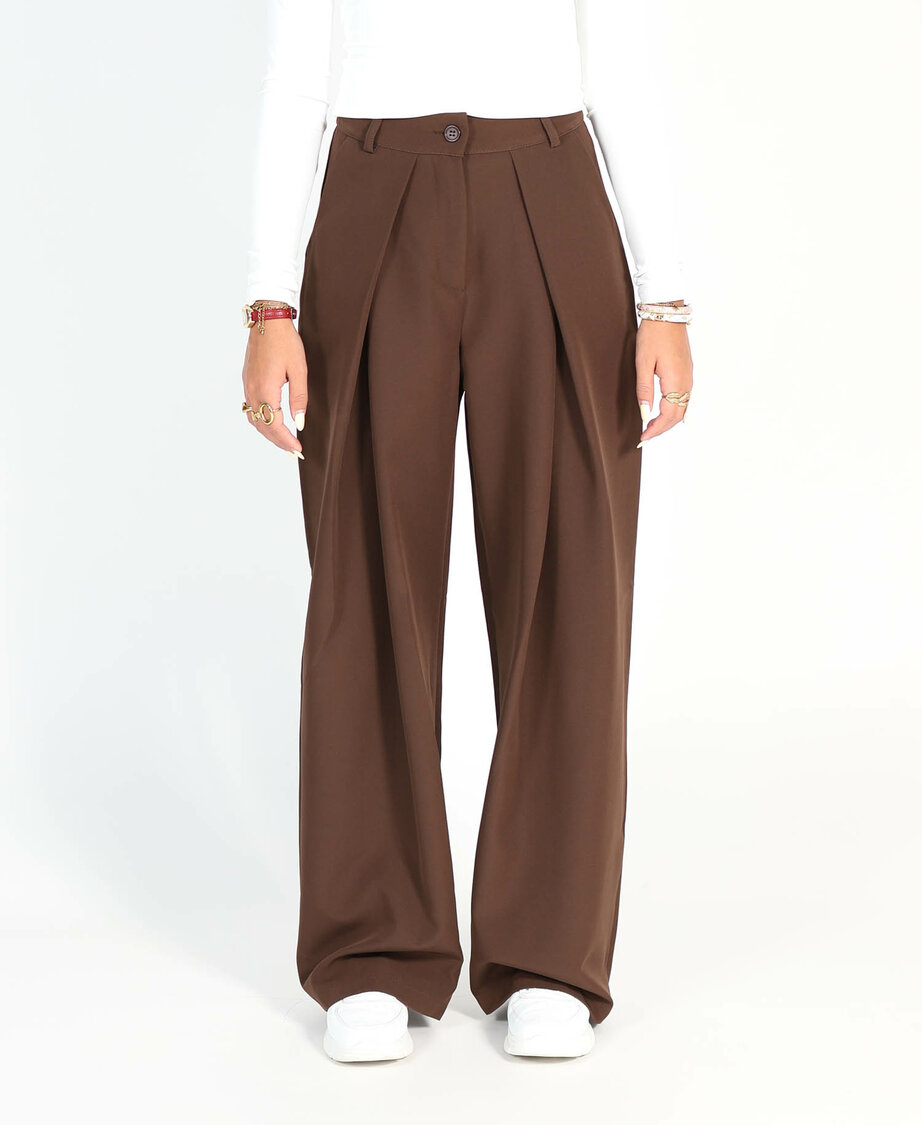 Barrel Pantalon Choco (REGULAR)