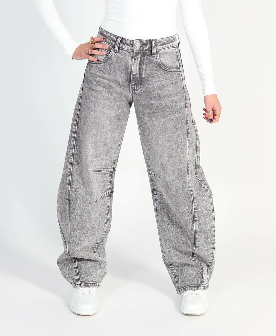 Barrel Jeans 3819-3 Grey (REGULAR)