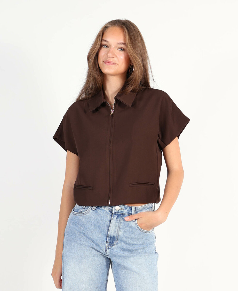 Zipper Top Choco