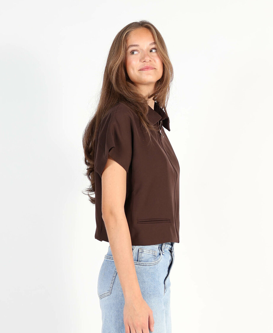 Zipper Top Choco