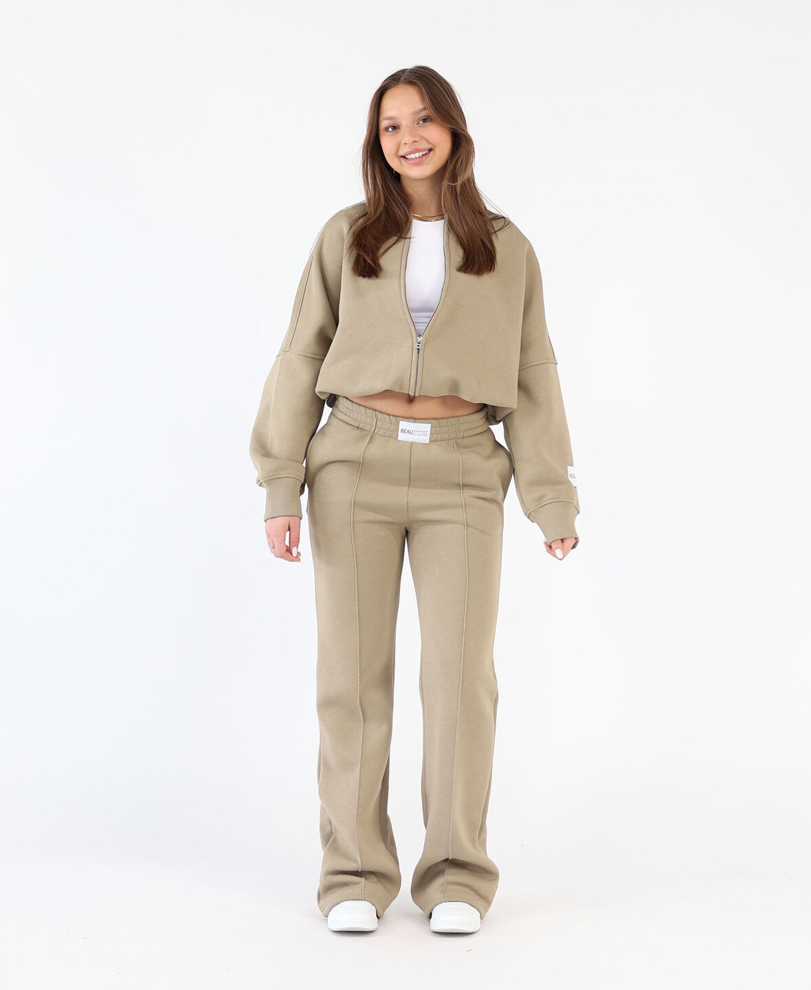Jogging Vest Taupe