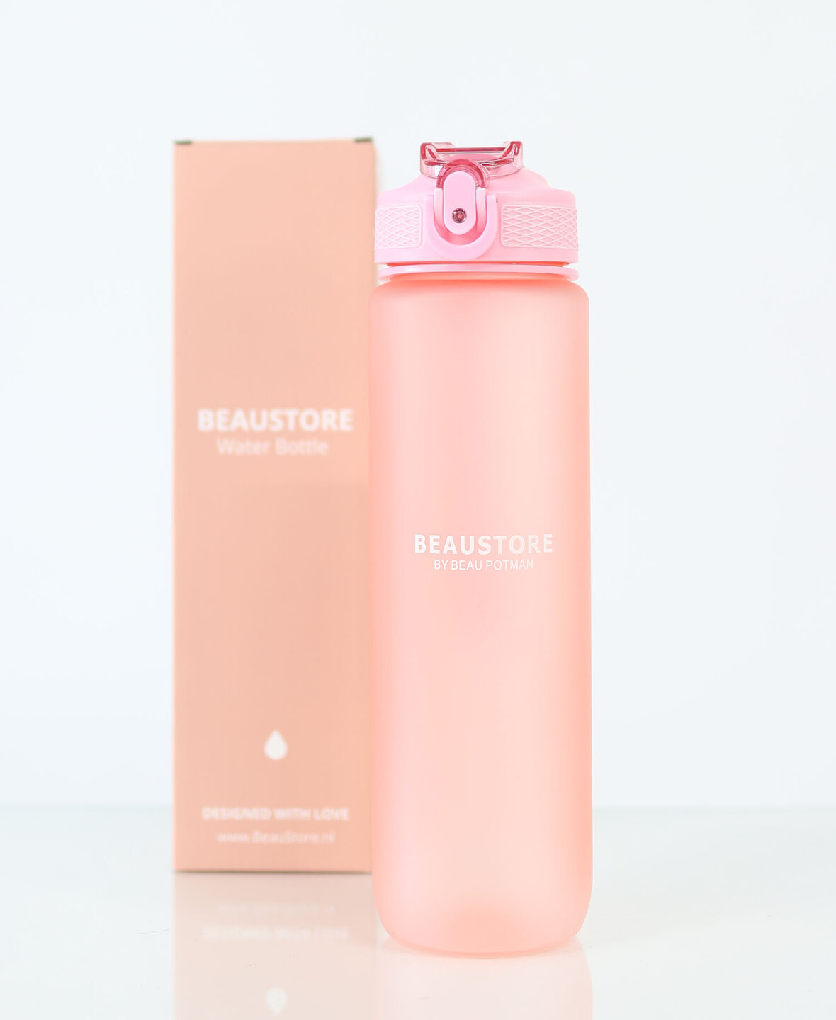 BeauStore Waterbottle Lightpink