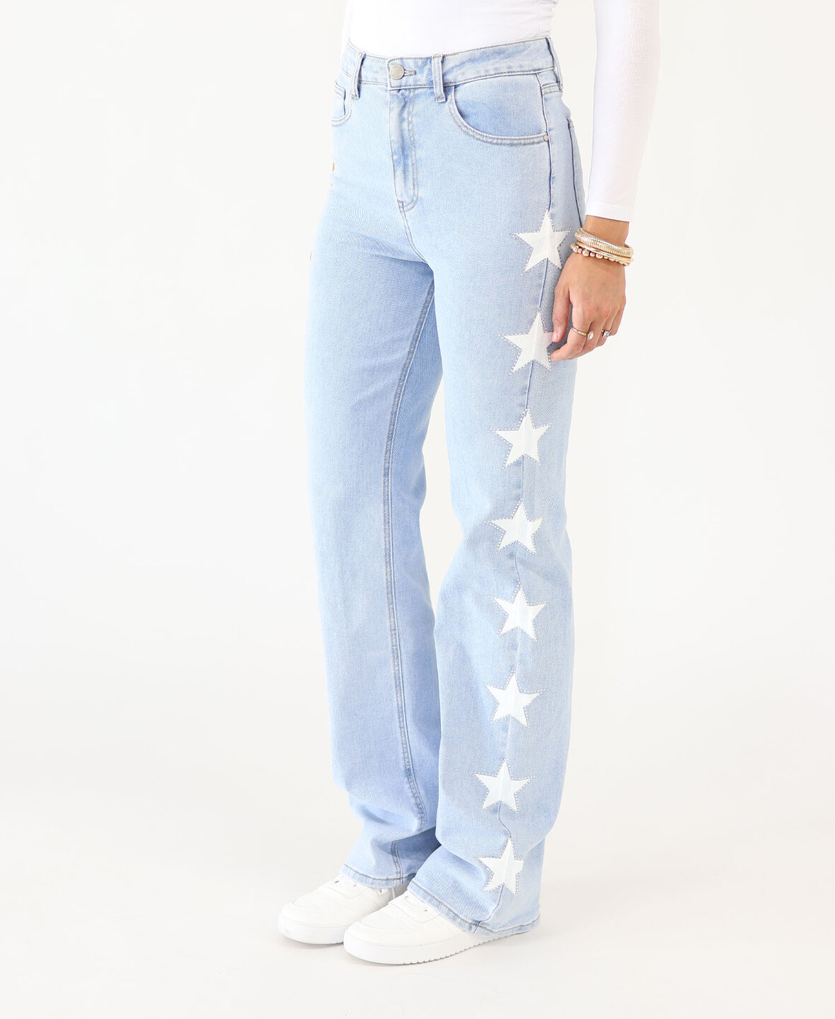 High Waist Glam Stars Wide Leg Jeans 3006-2 (TALL) (PRE ORDER 6 JUNI)
