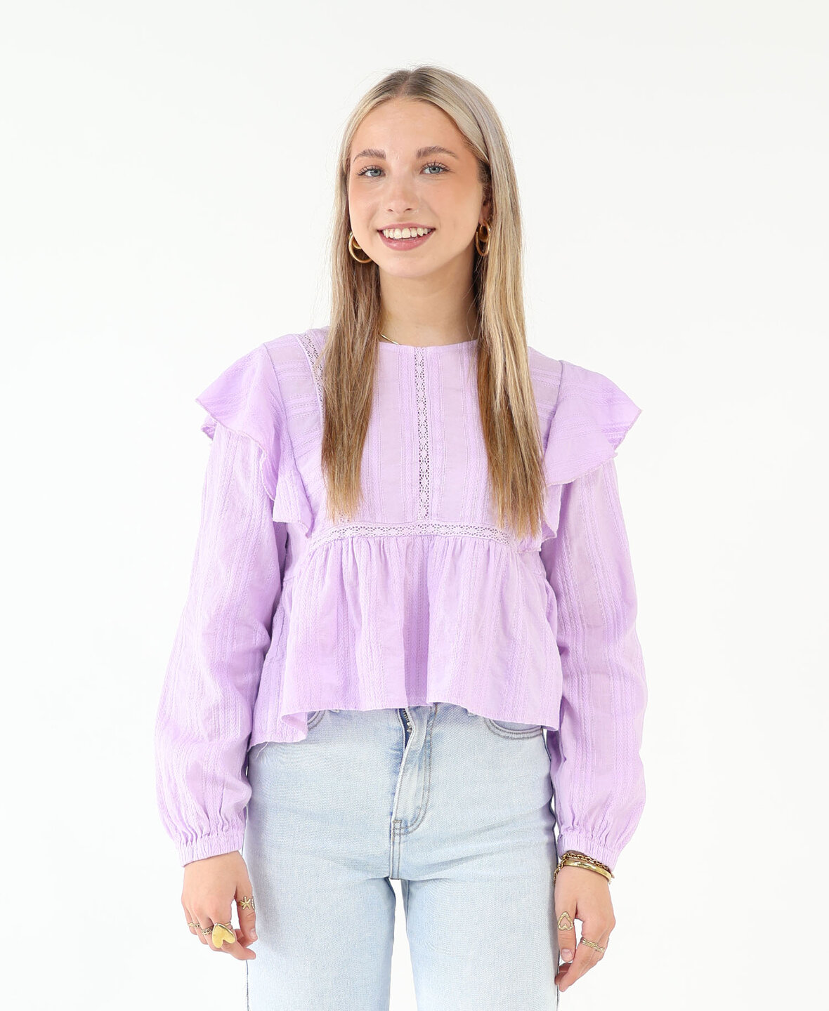 Monaco Blouse Lila