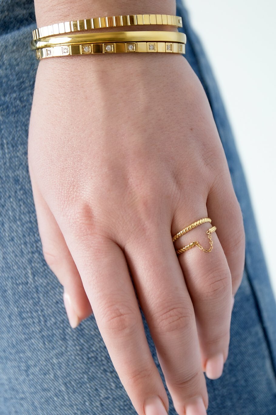 Twisted Tangle Ring Silver