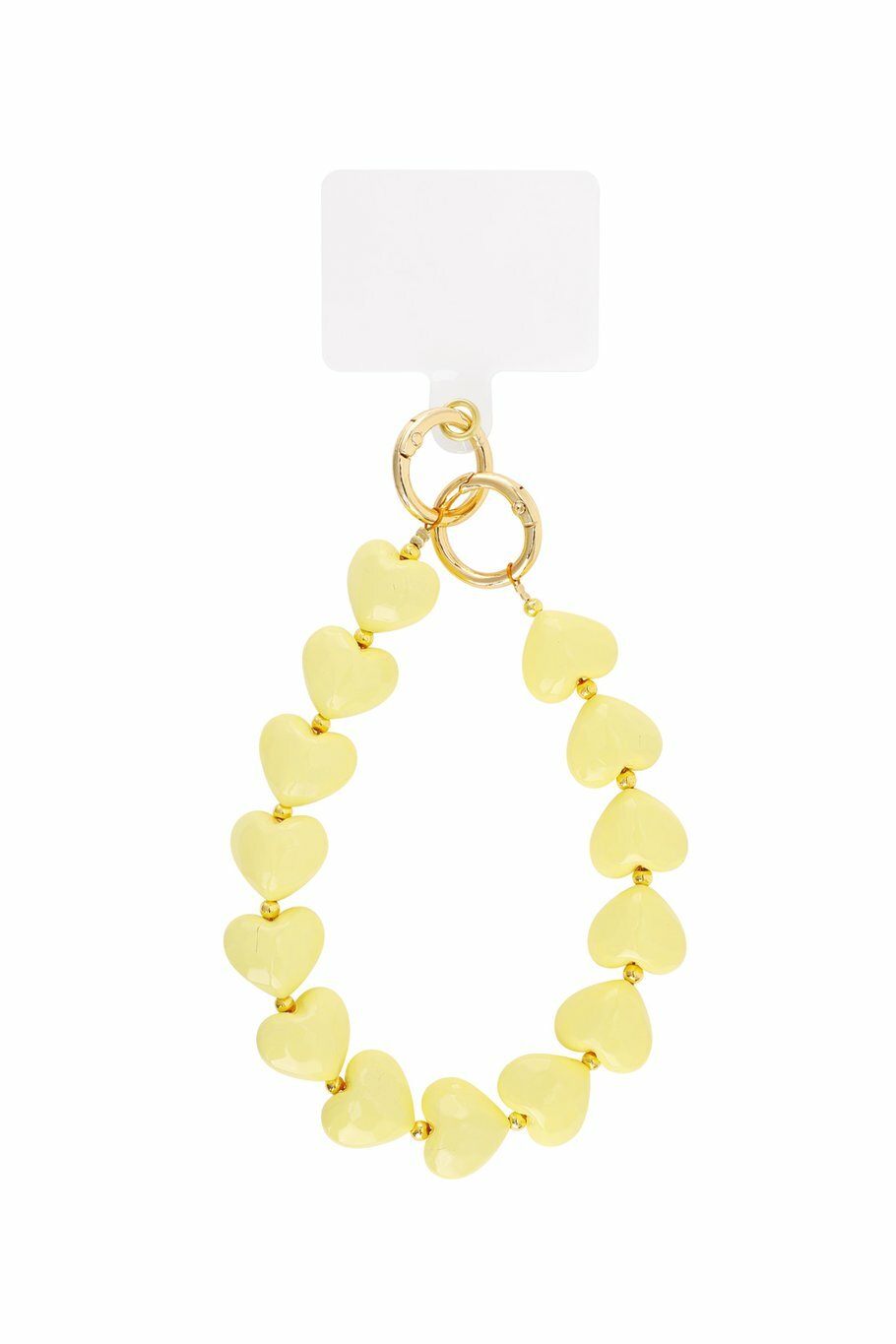 Big Hearts Butter Yellow Telefoonkoord