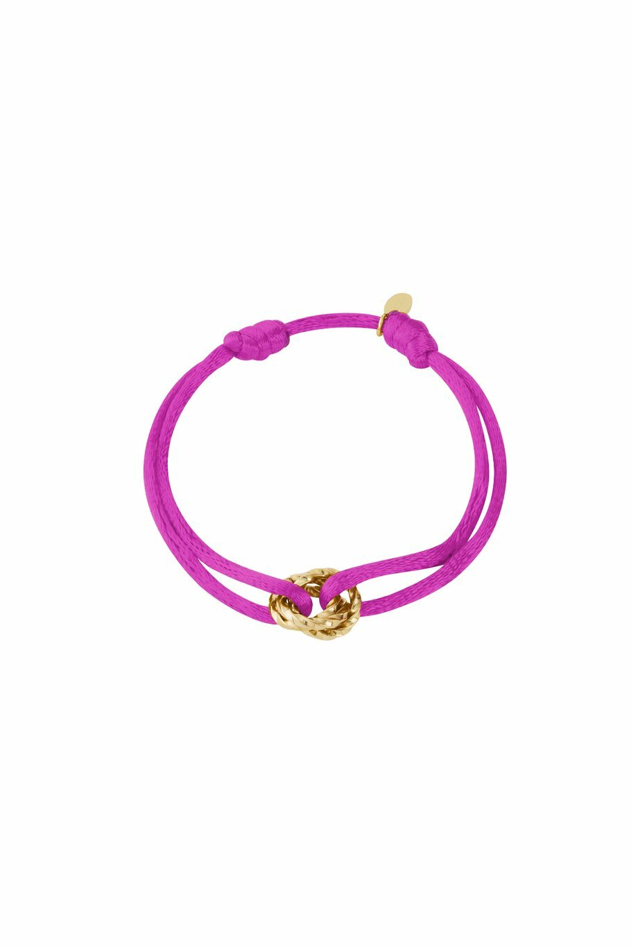 Summery Infinity Armband Fuchsia