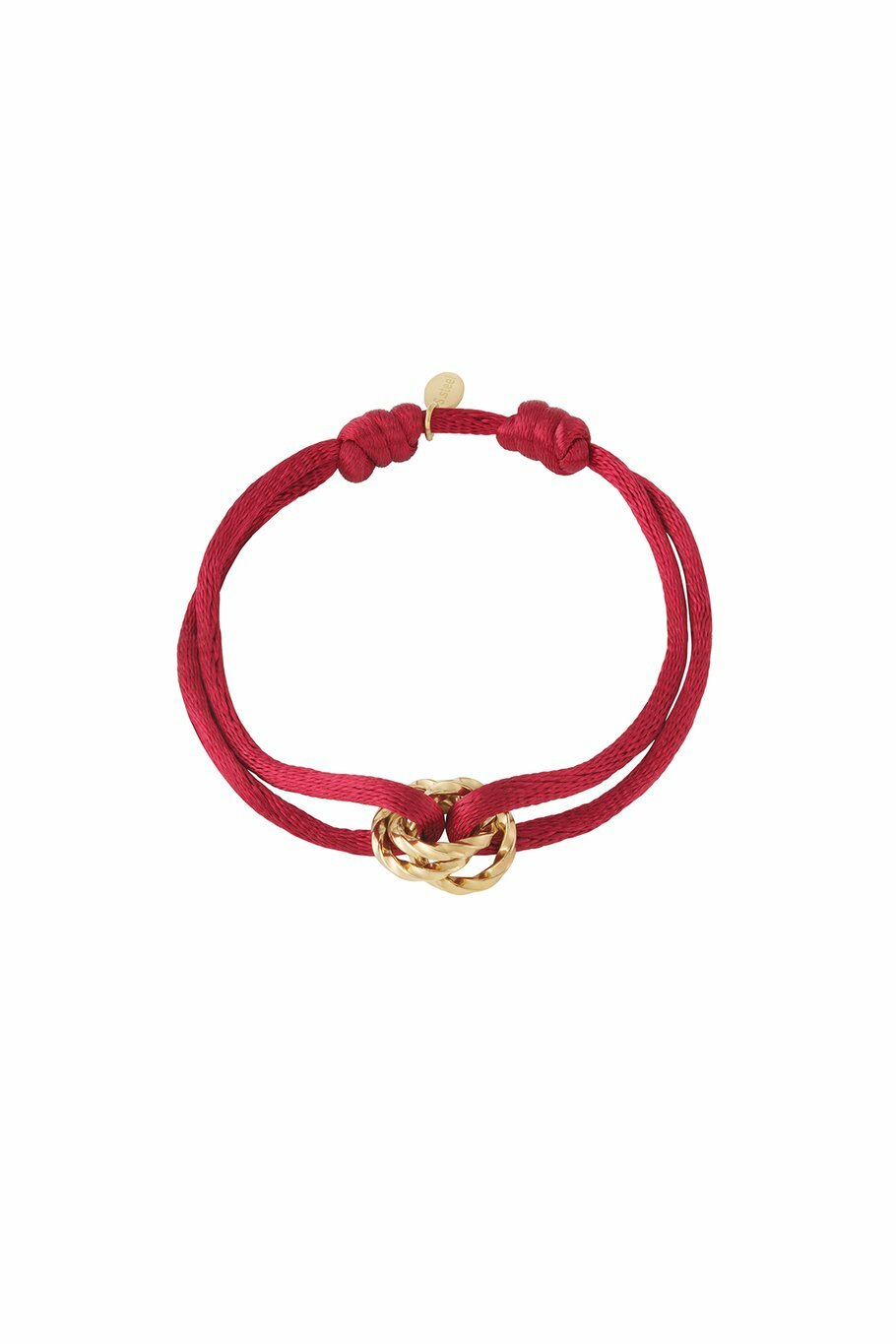 Summery Infinity Armband Burgundy