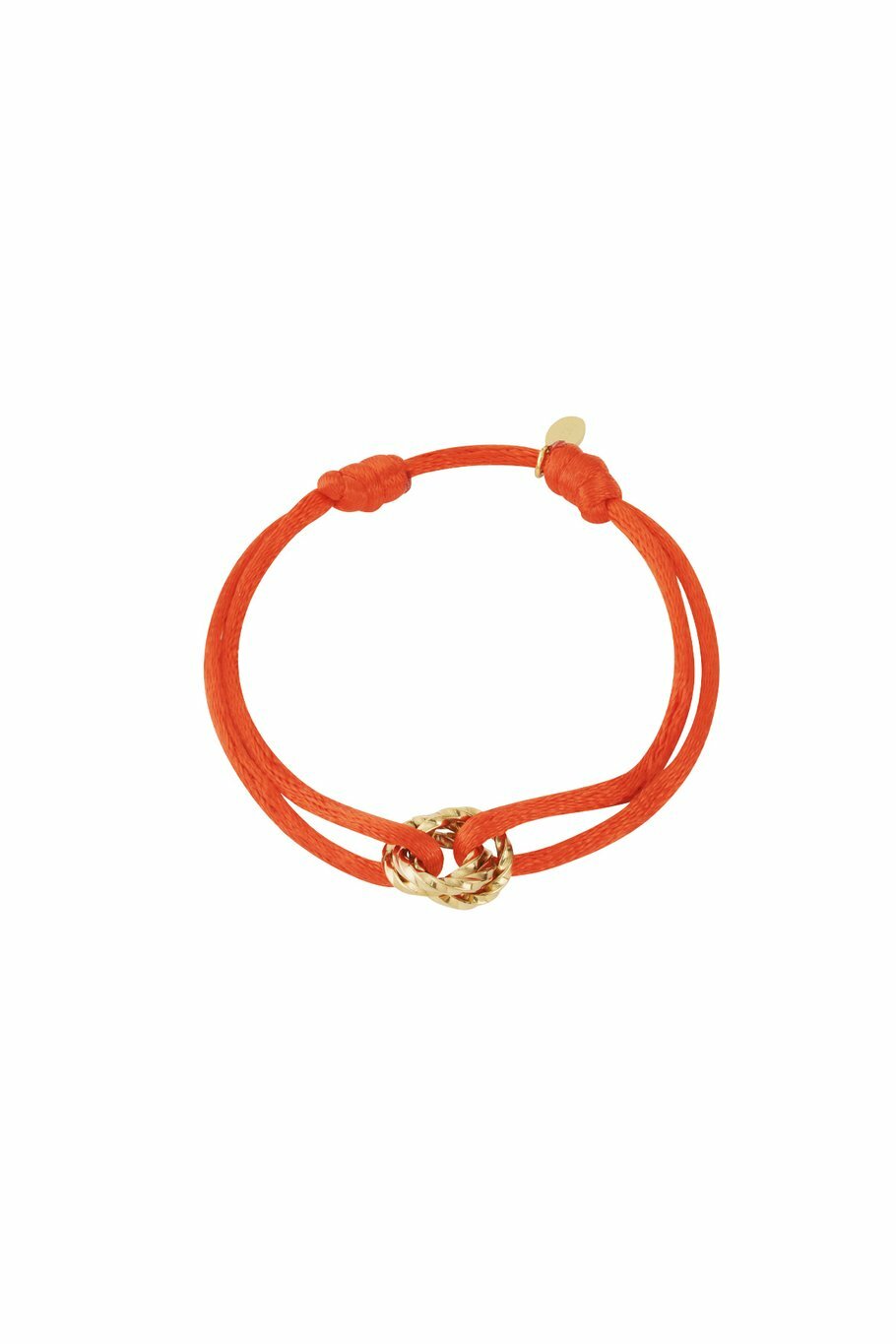 Summery Infinity Armband Rood