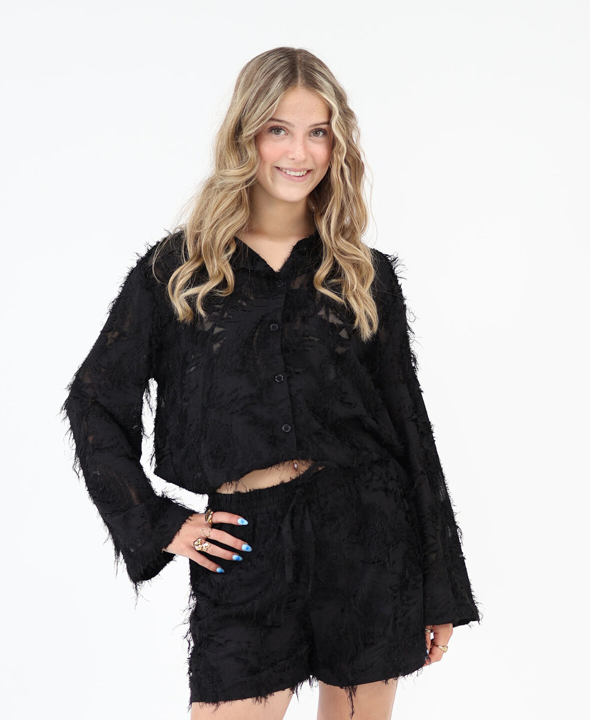 Capri Blouse Black