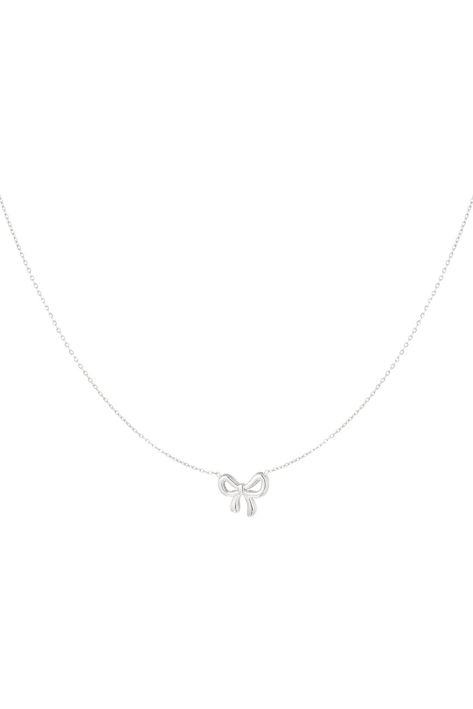 Bow Ketting Zilver