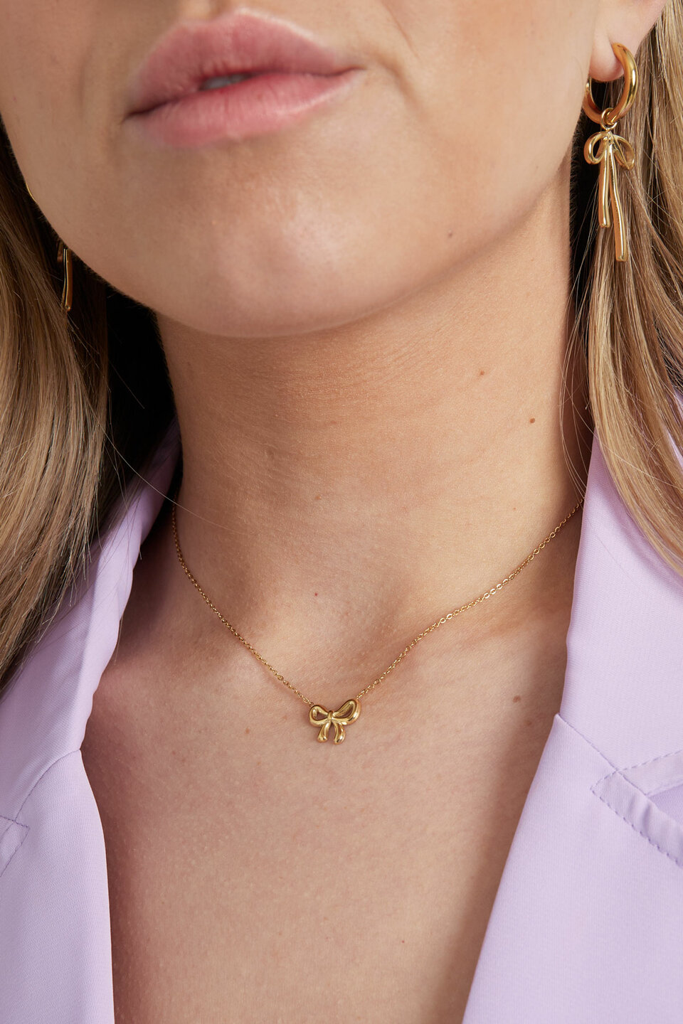 Bow Ketting Zilver