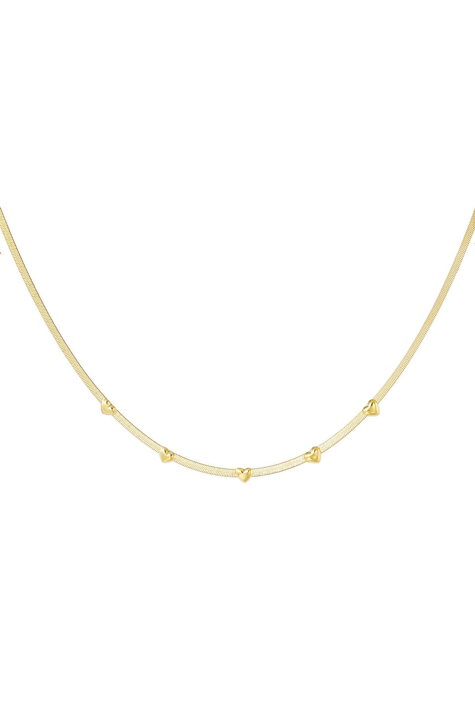 Heart Ketting Goud