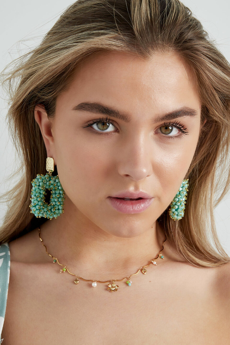 Summer Flower Ketting Goud