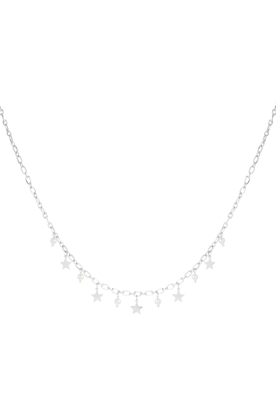 Starry Night Ketting Zilver
