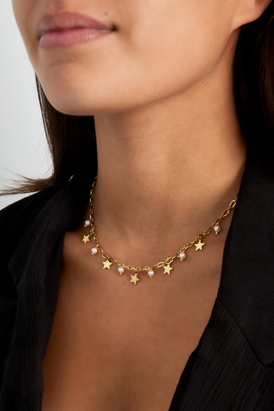 Starry Night Ketting Goud
