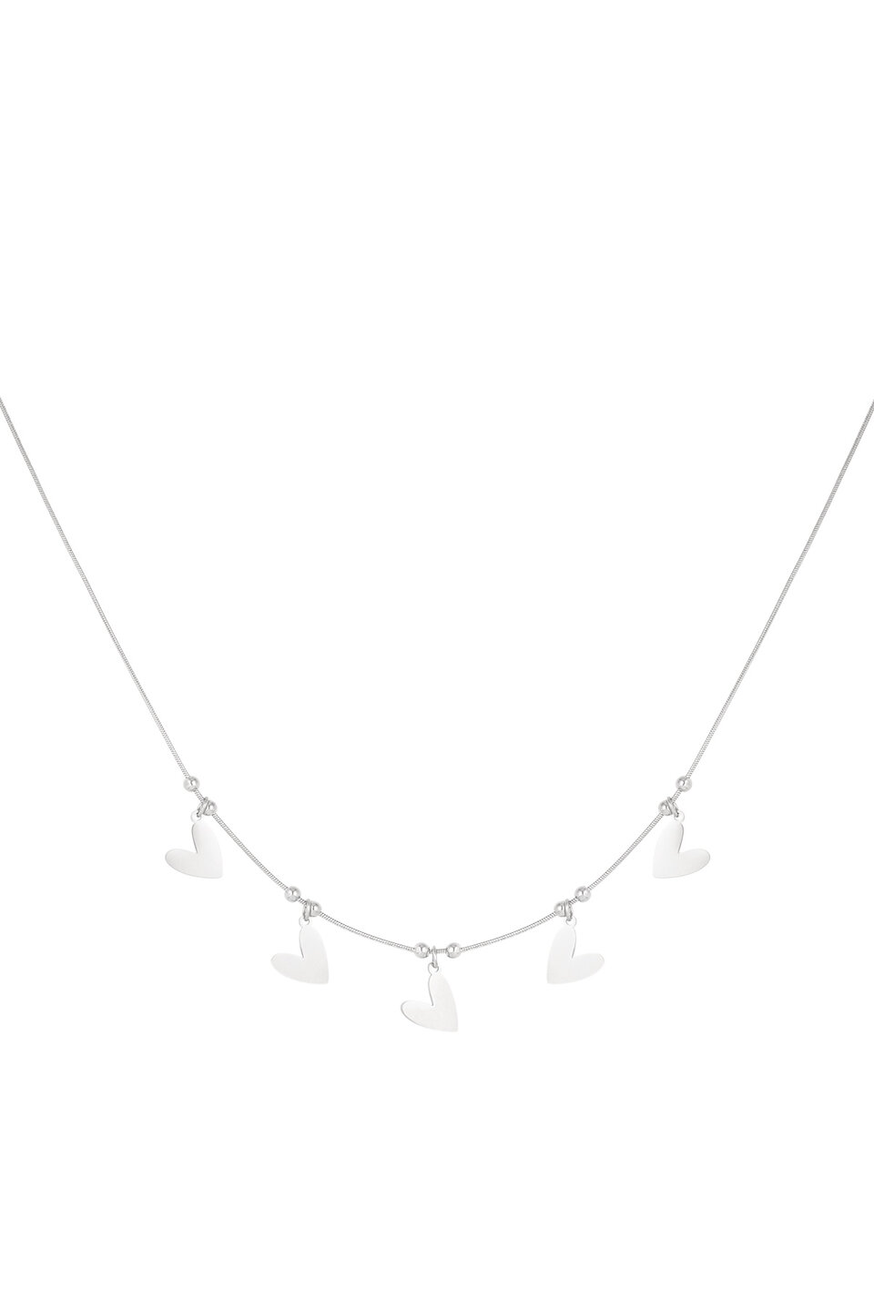 Heart To Heart Ketting Zilver