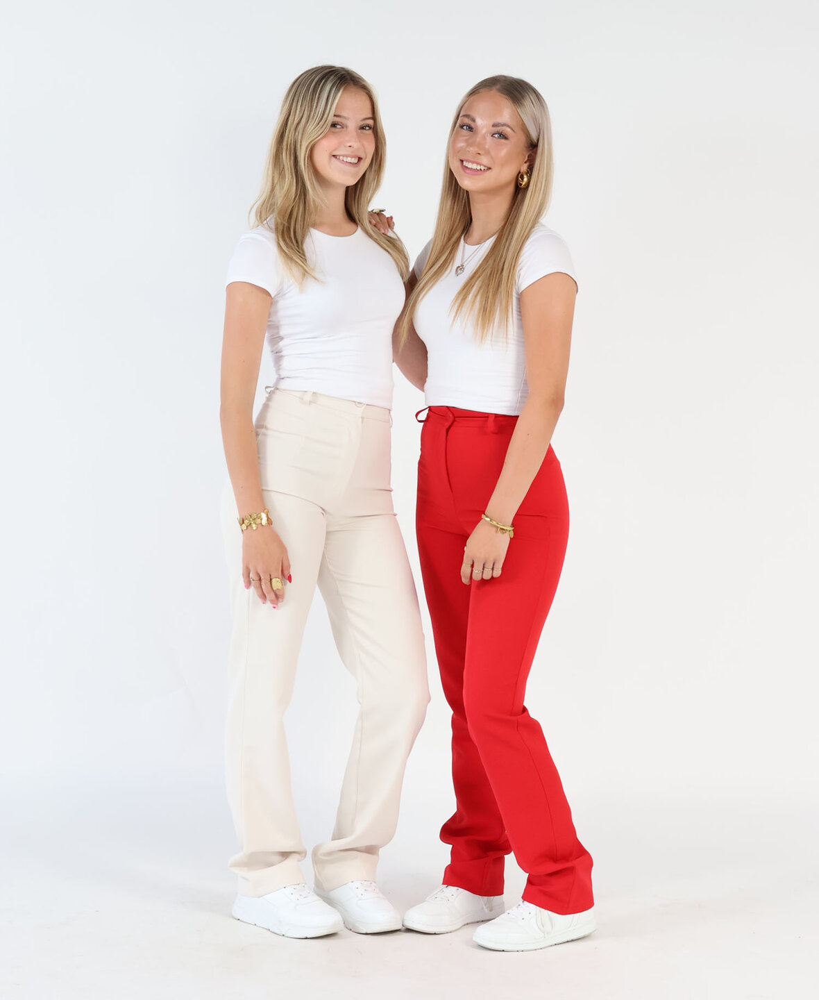 Sanne Pants Red