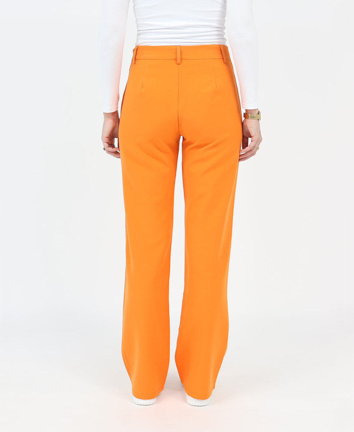Sanne Stripe Pants Orange  (TALL)