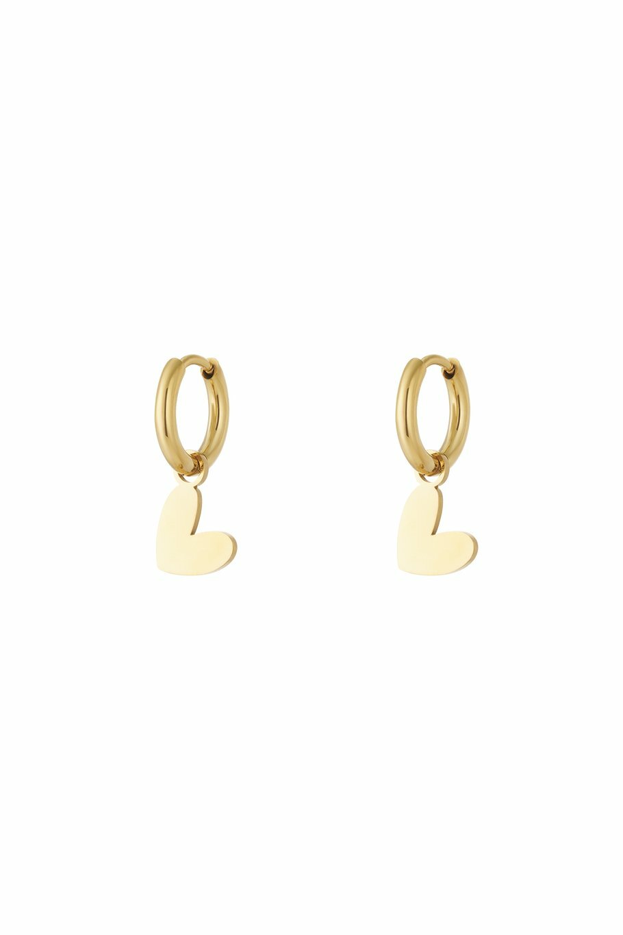 Classic Heart Oorbellen Goud